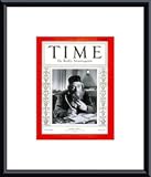 George Arliss / TIME Cover: March 26, 1934, Framed Art Print by TIME Magazine