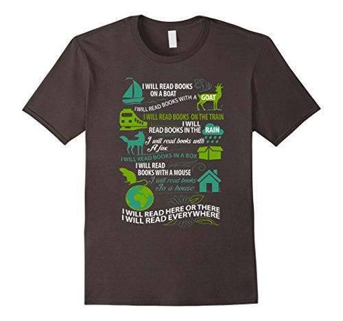 Read Books Shirt - I Will Read Books On A Boat, I Will ...