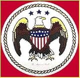Hex Sign: American Eagle 16: Strength and Independence
