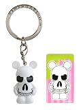 Skull Jr. by Thomas Scott -  Disney Vinylmation ~1.5" Jr. Series #1 Designer Figure Keychain (Disney Theme Parks Exclusive)