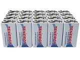 20 pcs of Tenergy Premium 9V 200mAh NiMH Rechargeable Batteries