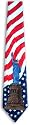 American Flag Patriotic Neck Tie Red, White & Blue