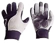 Potenza Neoprene Full Finger Cold Weather Gloves Small Black/Grey