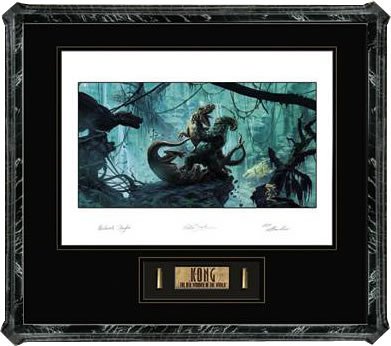�������ۡ��� Kong - Framed Lithograph & Movie Prop �������� ������� ���᡼�� �ե��� �����꡼ ���� ư�� �̿���