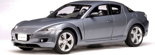 AUTOart MAZDA RX-8 2003 (TITANIUM GRAY) RH DRIVE 1/18