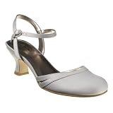 Mossimo® Harmony Ankle-Strap Low Heels - Silver
