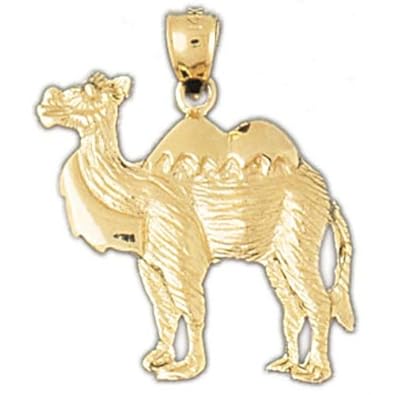 Cheap Girls Jewelry Dazzlers Solid 14k Gold Camel Charm Pendant Available in three colors from jewelsberry (weights: 3.0 grams only) For Sale