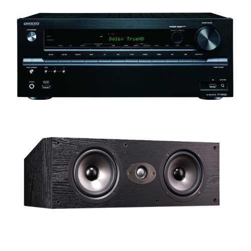 Onkyo TX-NR636 7.2-Channel Network A/V Receiver Plus A Polk Audio TSx 250C Center Channel Speaker
