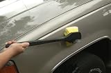 Laitner Brush Company 20 Black Handle Fender Brush w Soft Yellow Bristles