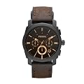Fossil Herren-Armbanduhr Dress Gunmetal Ip Quarz Analog Fs4656