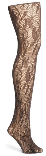 HUE Women's Two Tone Lace Tight