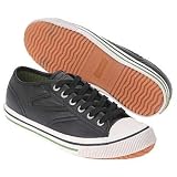 Tretorn Women's Gullwing Tenny Leather (Black/Green 7.0 M)