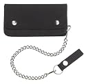TRUCKER WALLET - BLACK WITH CHAIN-NICE!