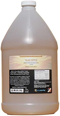 MediCOPPER - True Colloidal Copper - 1 US Gallon BPA-Free Jug by MediCOPPER