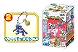 Croagunk - Pokemon Diamond & Pearl mini keychain figure (~1") with an emblem candy toy 02 (Japanese Import)