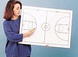 24 x 32 Wipe Off Sports Board (Basketball) - One Pair