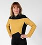 Uniform Shirt Gold S
