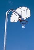 Goal Sporting Goods Fan-Shaped Steel Basketball Hoop
