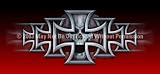 Window Graphic - 30x65 Iron Cross Red