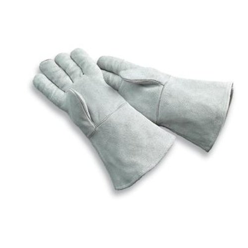 Radnor ® Economy Grade Shoulder Split Cowhide Lined Welders Gloves - Large Pearl Gray 14