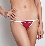 Ohio State University Buckeyes Women's Sexy Thong Panties