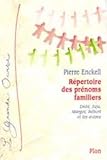 Revue Plon  / Répertoire des prénoms familiers