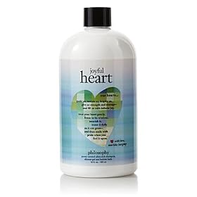 joyful heart | charity shampoo, shower gel & bubble bath | philosophy