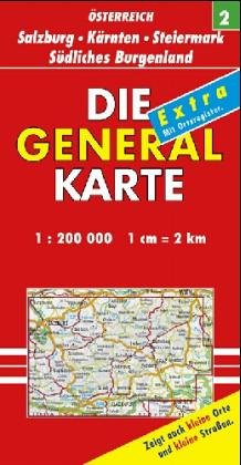 Austria: Salzburg, Steiermark, Karnten (Marco Polo Regional Maps)