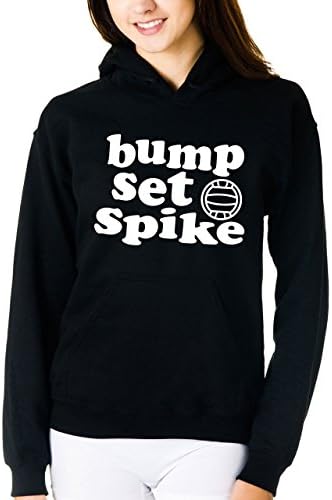 Bump Set Spike Hoodie (Small, Black)