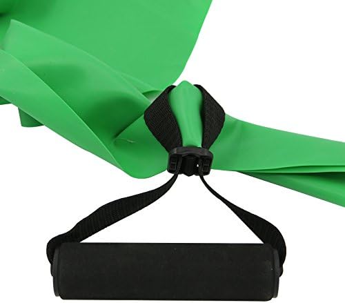 3 Resistance Stretch Bands Yoga Pilates Therapy Exercise w/ Handle, Door Anchor