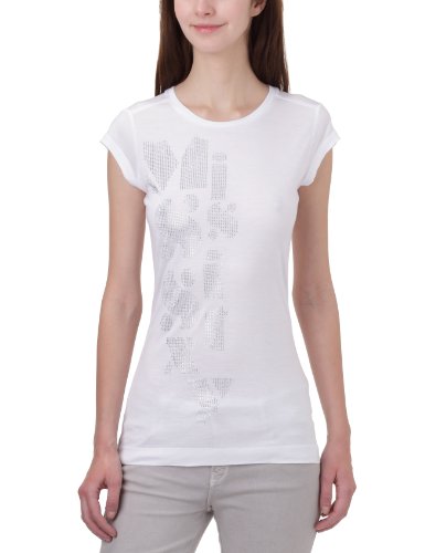 Miss Sixty Damen T-Shirt S1X841-JE9152-000000-A00010/FOSTER SILVER S/S T-SHIRT, Gr. 34/36  Preisvergleich