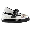 T.U.K. MaryJane-Sneaker PEEPSHOW KITTY white