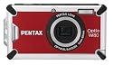 PENTAX 防水デジタルカメラ OPTIO (オプティオ) W80 カーディナルレッド 1200万画素 光学5倍ズーム OPTIOW80CR