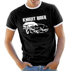 Knight Rider Kontrast / Ringer T-Shirt S-XXL div. Farben