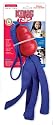 KONG Tails Dog Toy, Large, Red/Blue