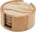 Natural Circular Coaster Holder for Thirstystone Sandstone Coasters