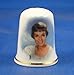 Porcelain China Collectable Thimble - Julie Andrews - Free Gift Box