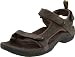 Teva Men's Tanza Leather Sandal,Walnut,9.5 M US