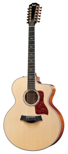 Taylor Guitars 655-CE Jumbo 12 String Acoustic Electric Guitar On Sale