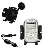Delphi MyFi XM2 Go Flexible Auto Windshield Holder with Car Charger - Uses Gomadic TipExchange