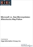 Review MarketResearch.com  / Microsoft vs. Sun Microsystems: Aftershocks May Follow