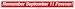 Remember September 11 Forever! Large Bumper Sticker