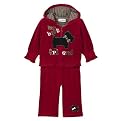 Newborn Girls' BT Kids 3pc Jacket/Top/Pant Set - Red