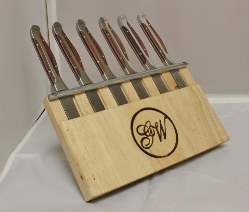 Buy Gunter Wilhelm Cutlery 204 7-Piece Steak-Knife Set with Wooden Caddy