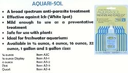 Aquari-Sol Treatment For Fish - 4 Oz