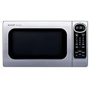 Sharp R-305KS 1-Cubic-Foot 1100-Watt Microwave Oven, Stainless