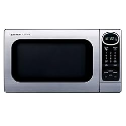 Sharp R-305KS 1-Cubic-Foot 1100-Watt Microwave Oven, Stainless