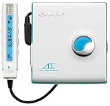 SHARP アウヴィ MD-DS30-S 1ビットポータブルMDプレーヤー シルバー