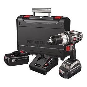 Porter-Cable PC180DK-2 18-Volt Cordless NiCad Drill Driver Kit by Porter-Cable