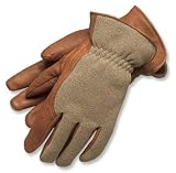 Deerskin and Fleece Shooting Glove